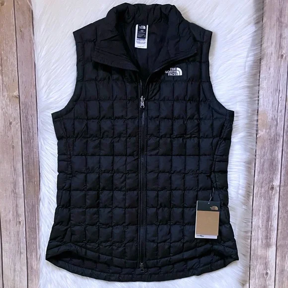The North Face Women’s ThermoBall Insulated Black Vest - Picture 2 of 10